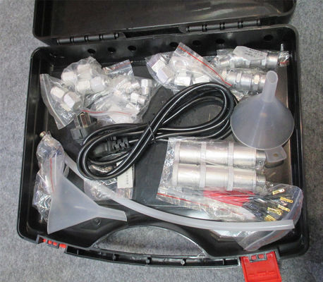 Ultradźwiękowy tester wtryskiwaczy paliwa samochodowego i środek czyszczący 6 dysz do pojazdu