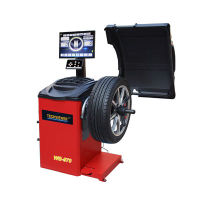 jakość  Low  Speed 140RPM 28" rim Auto Wheel Balancing Machine Vertical Type fabryka