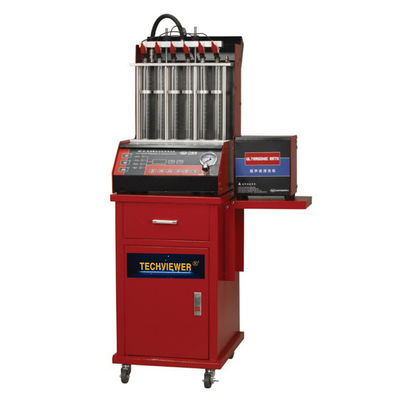 jakość  Ultrasonic Auto Fuel Injector Tester And Cleaner 6 Nozzle For Vehicle fabryka
